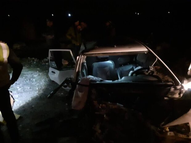 حادثه واژگونی ۲۰۶ در نجف آباد ۵ مصدوم داشت