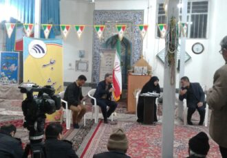 حضور نماینده مردم شهرستان مبارکه در شهر طالخونچه