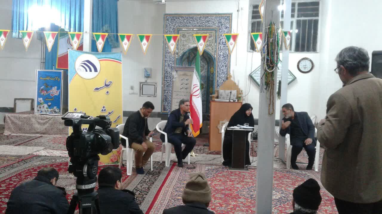 حضور نماینده مردم شهرستان مبارکه در شهر طالخونچه