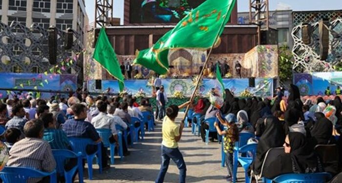 جشن ۸ کیلومتری در اصفهان به مناسبت عید غدیر