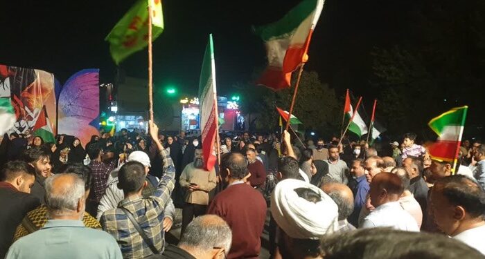 جشن مردمی به مناسبت پیروزی عملیات «طوفان الاقصی»